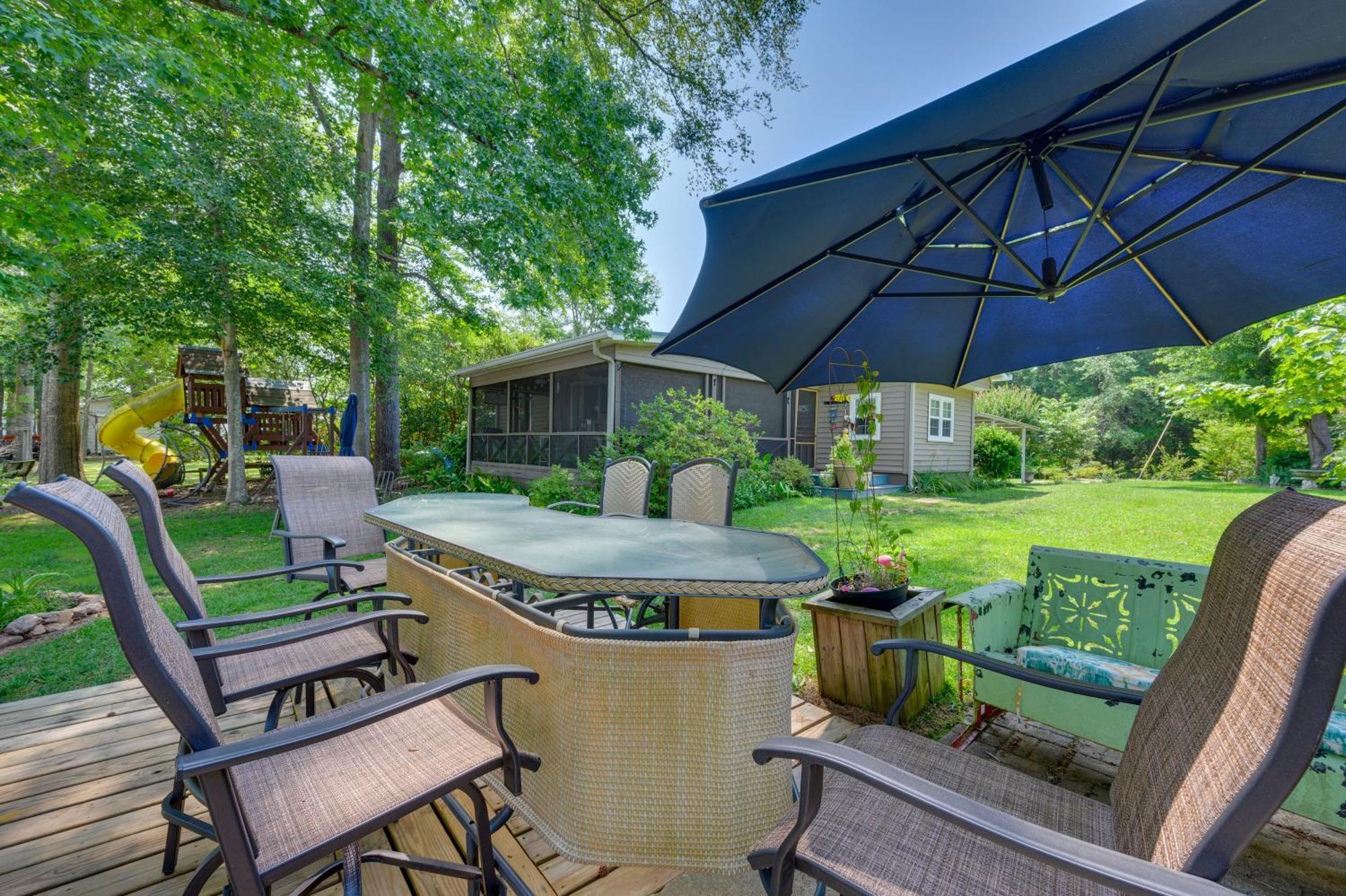 Lake Sinclair Crooked Creek Cottage With Fire Pit! Eatonton Exterior foto